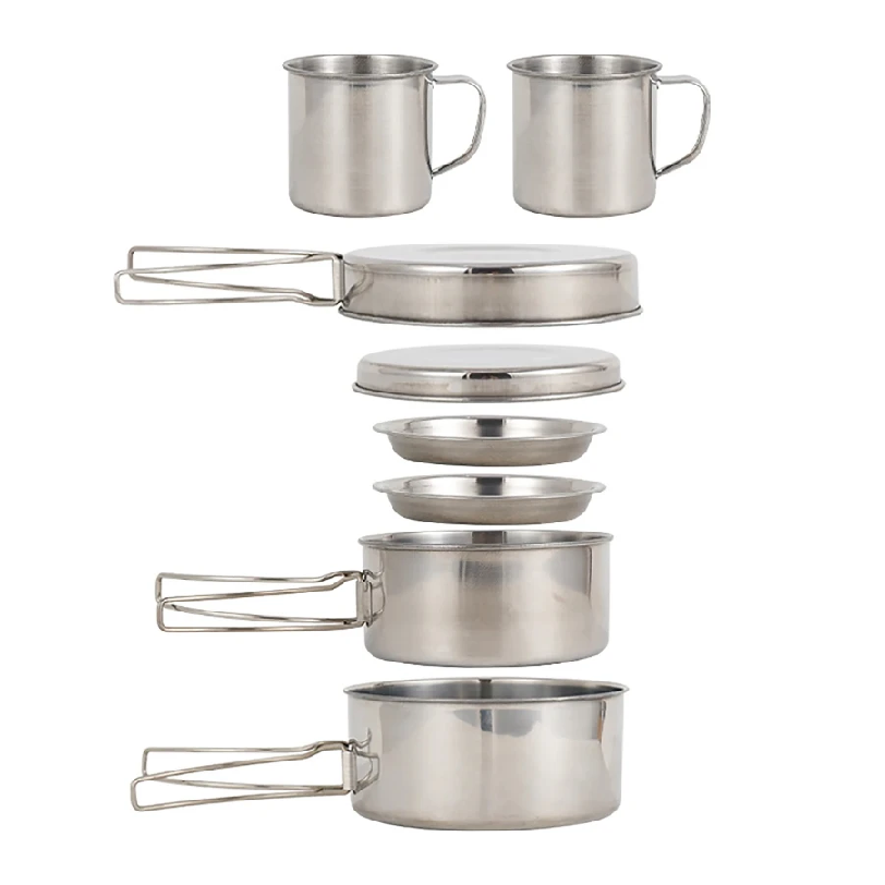 Camping Cooking Disc - Conjunto de Utensílios de Cozinha para