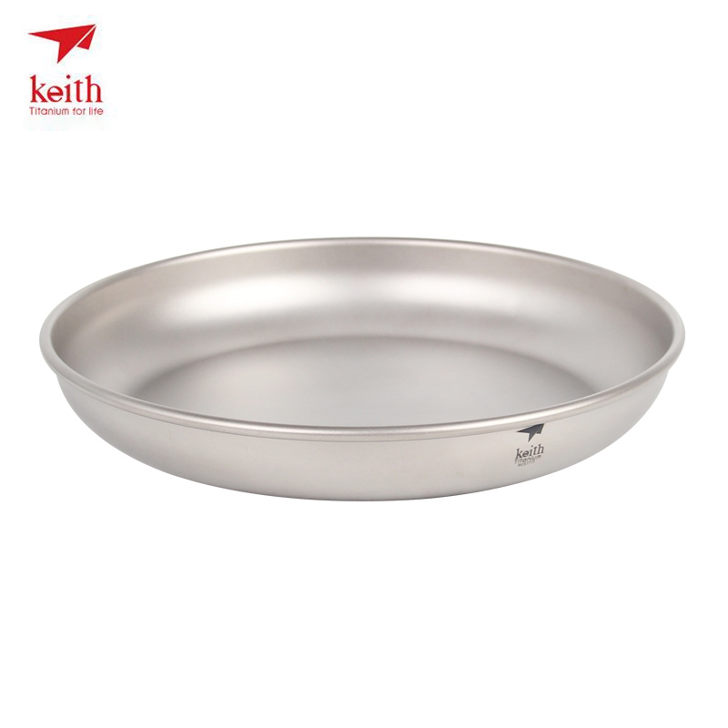 Camping Cooking Disc - Keith placa de titânio acampamento pratos