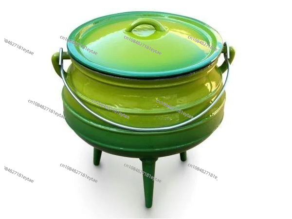 Novo pote potjie de ferro fund - Camping Cooking Cast Iron avaliação e preço