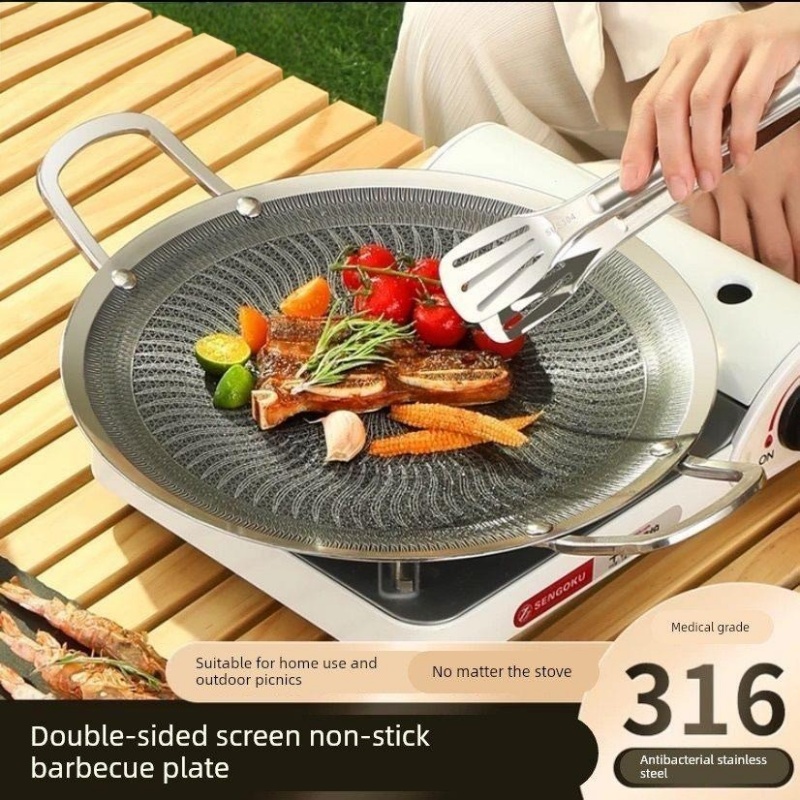 Panela de Grelhar Multifuncion - Camping Cooking Stove avaliação e preço