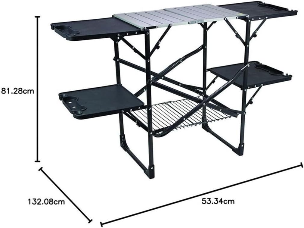 Mesa de Cozinha Portátil Dobrá - Camping Cooking Top avaliação e preço