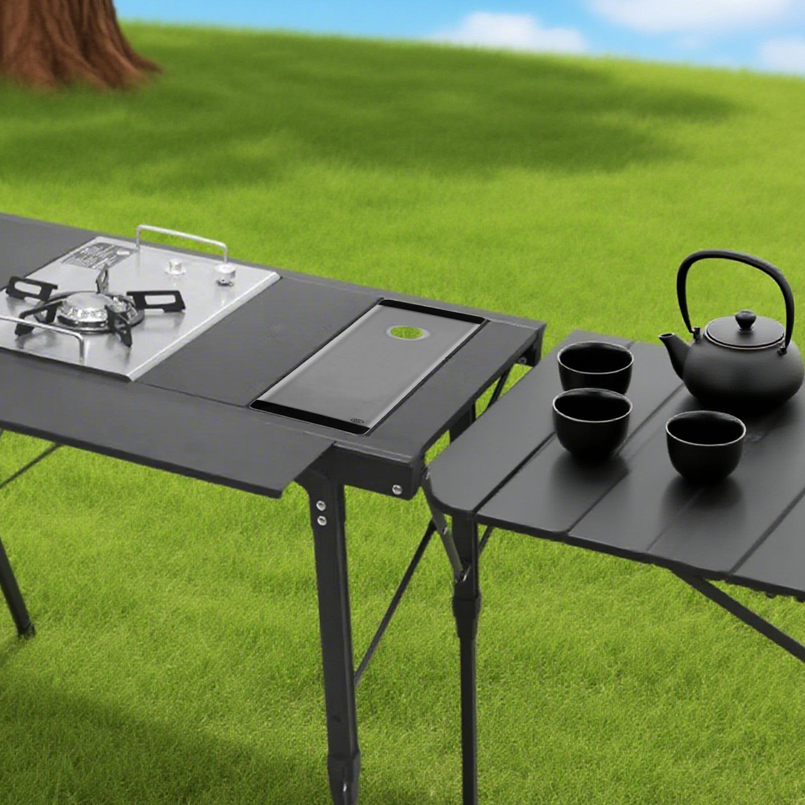 Painel de extensão de mesa ao  - Camping Cooking Top avaliação e preço