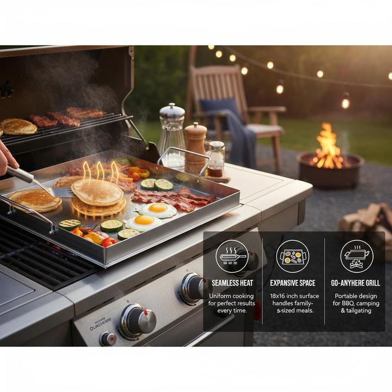 Chapa de Grelhar Universal Ret - Camping Cooking Top avaliação e preço