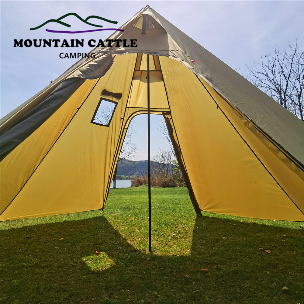 Barraca piramidal de inverno p - Camping Cooking Tent avaliação e preço