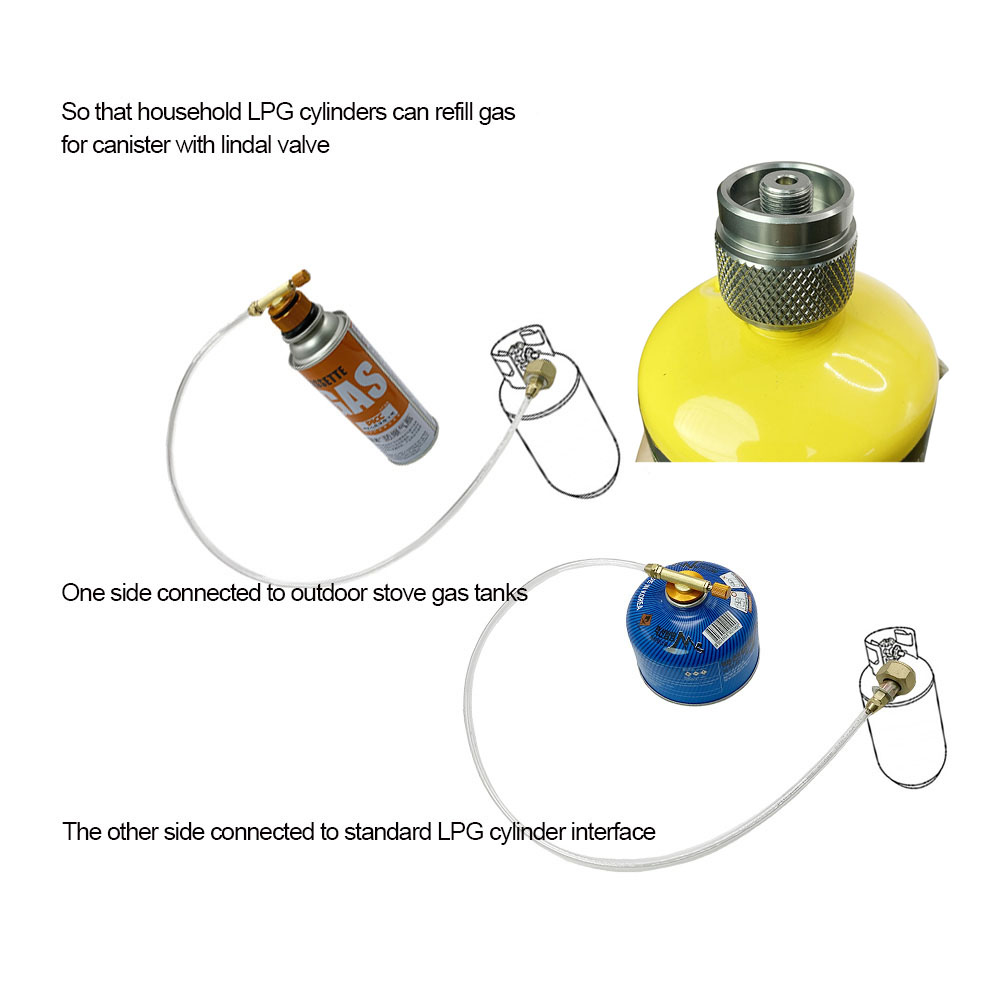 Adaptador De Recarga De Gás Fo - Camping Cooking Jet avaliação e preço
