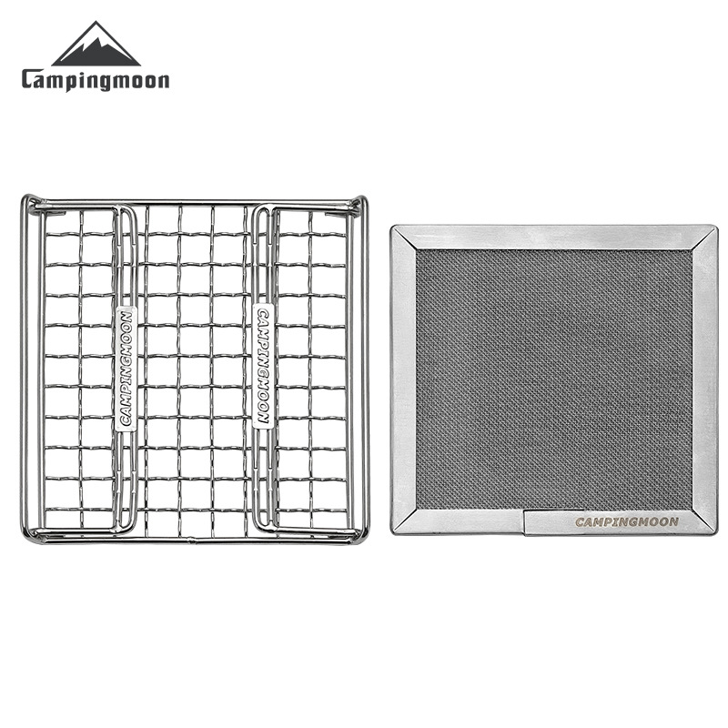 CAMPINGMOON Grelha Dobrável de - Camping Cooking Stove avaliação e preço