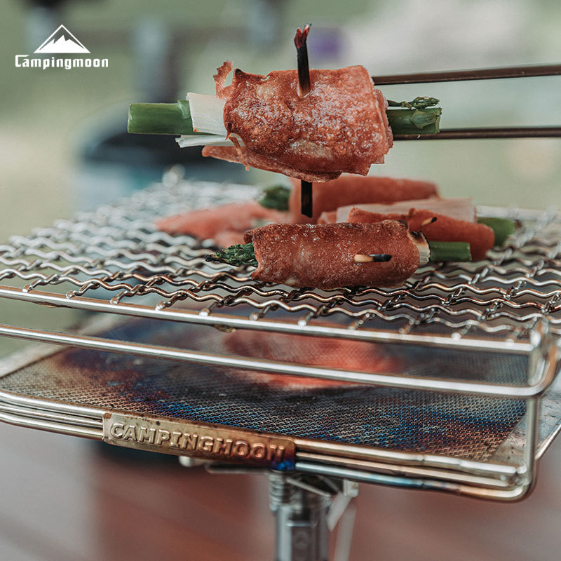 CAMPINGMOON Grelha Dobrável de - Camping Cooking Stove avaliação e preço
