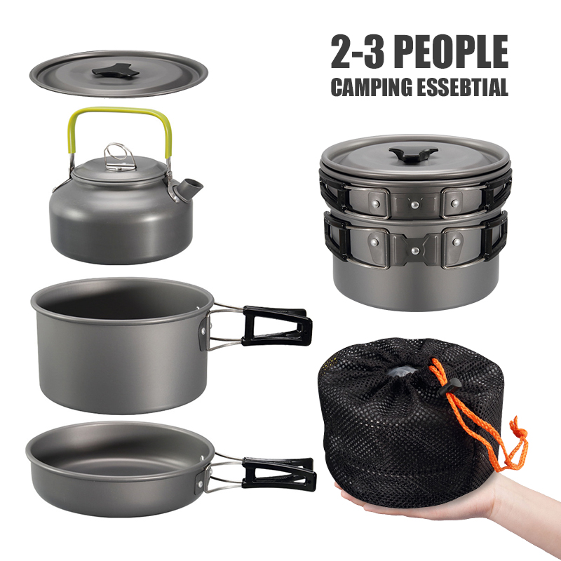 Westtune kit de panelas de aca - Camping Cooking And Eating avaliação e preço