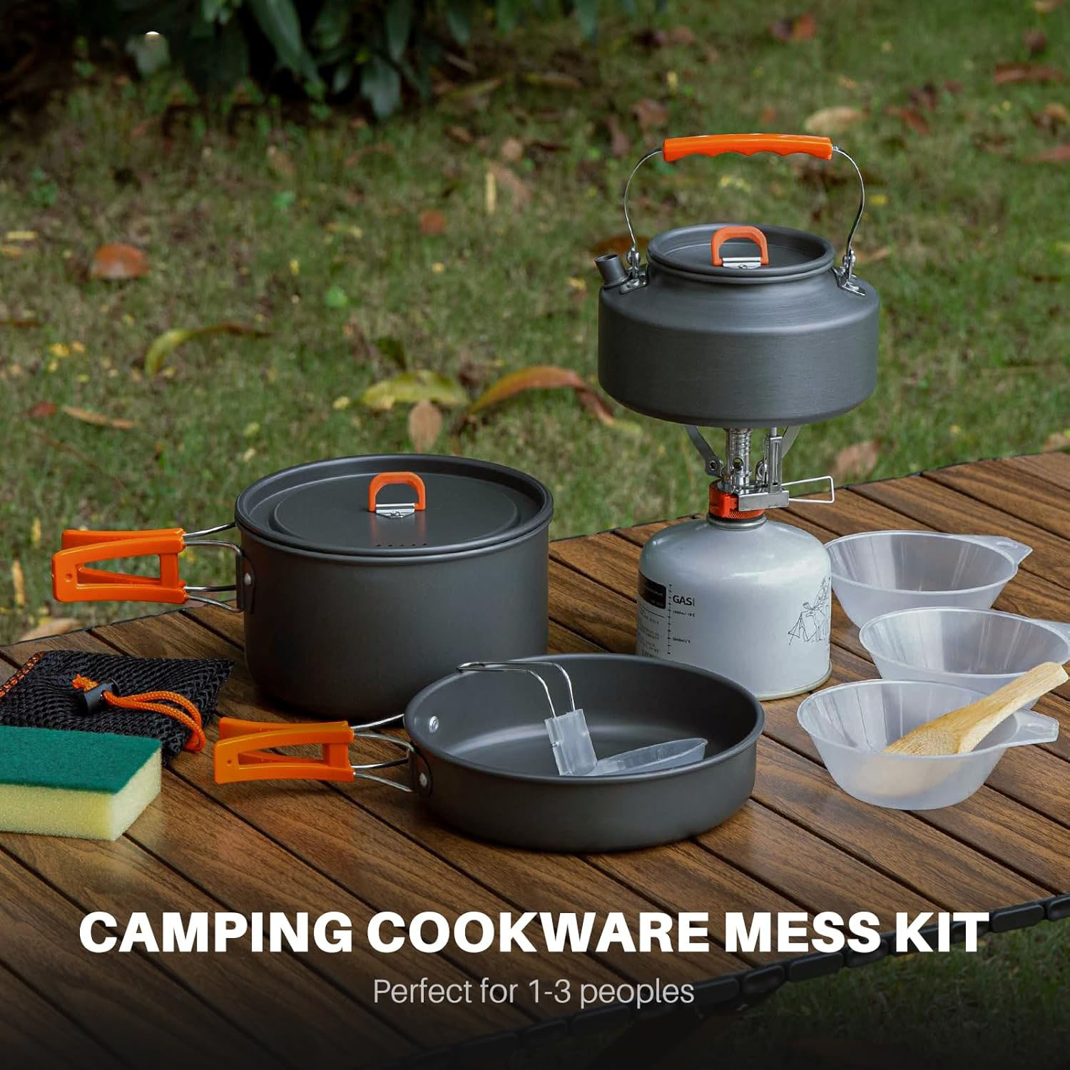 Conjunto de Utensílios de Cozi - Camping Cooking Top avaliação e preço