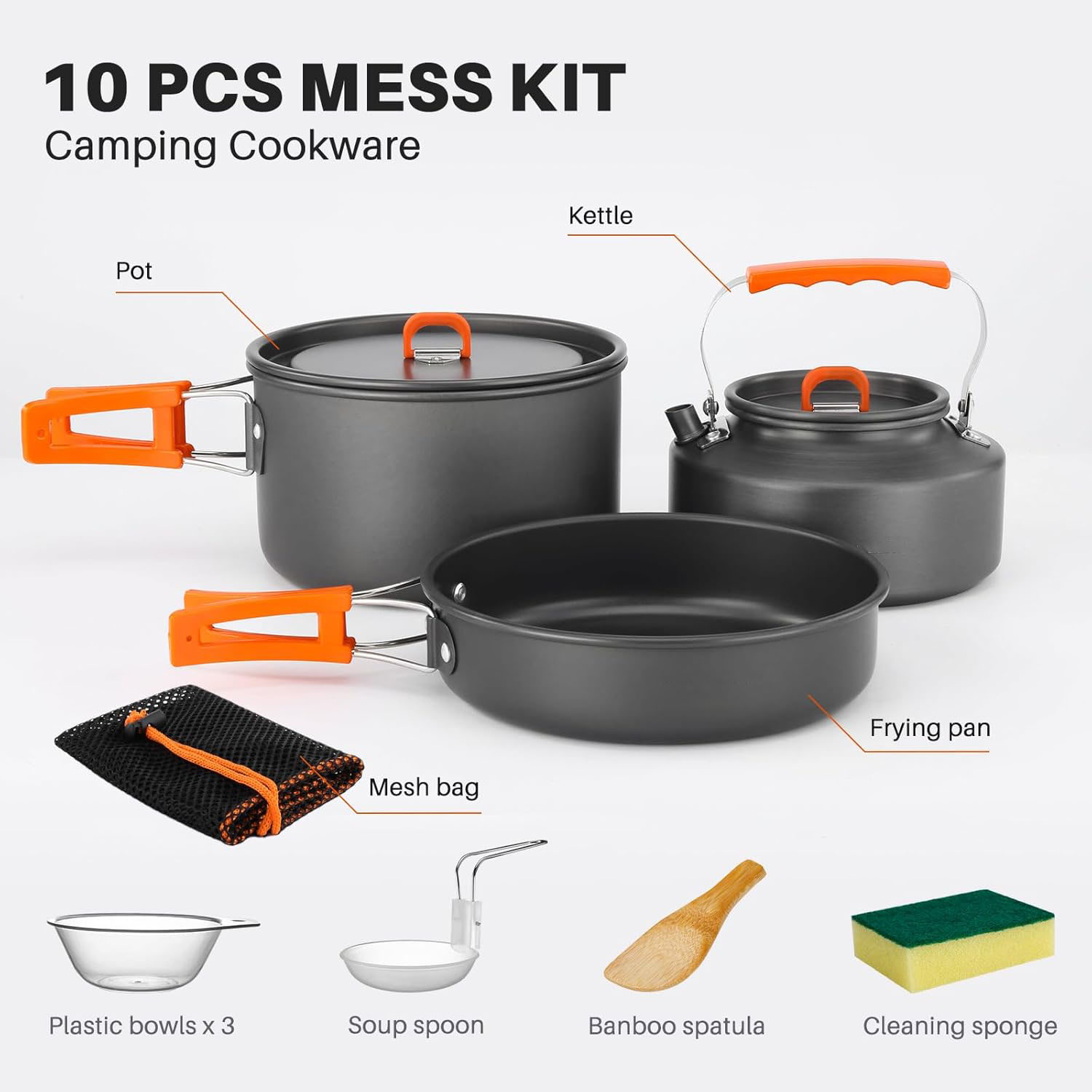 Conjunto de Utensílios de Cozi - Camping Cooking Top avaliação e preço
