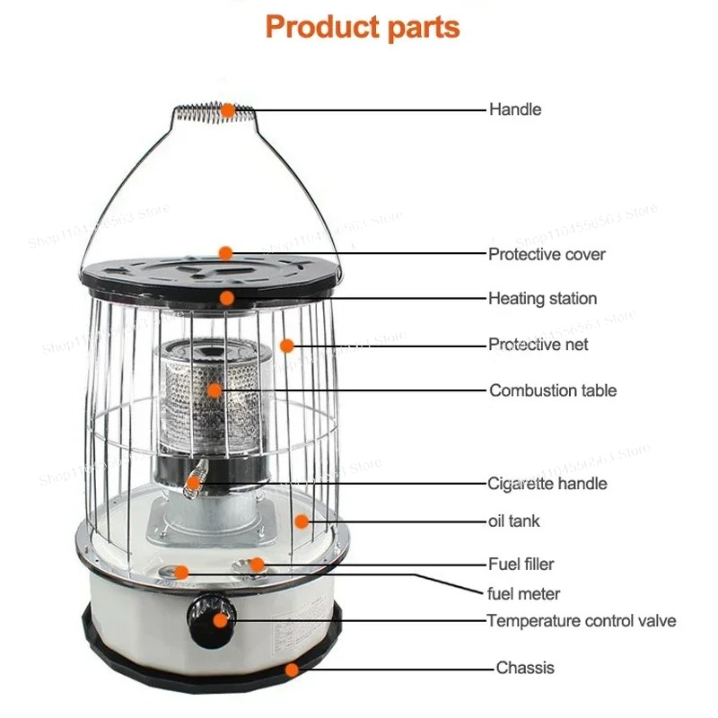 Aquecedor Portátil para Pesca  - Camping Cooking Stove avaliação e preço