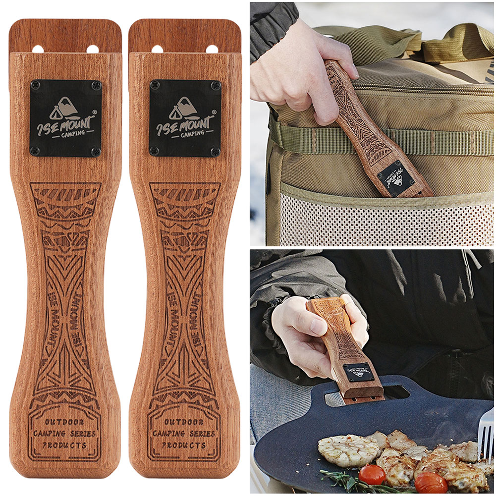 Chapa de Churrasco de Madeira  - Camping Cooking Disc avaliação e preço