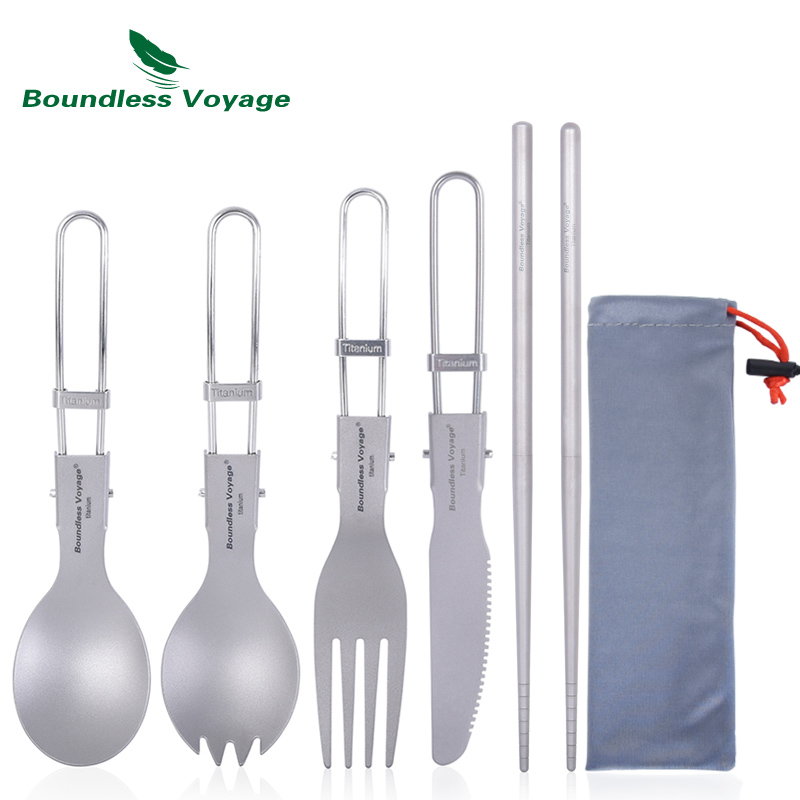 Talheres de titânio para acamp - Camping Cooking Disc avaliação e preço