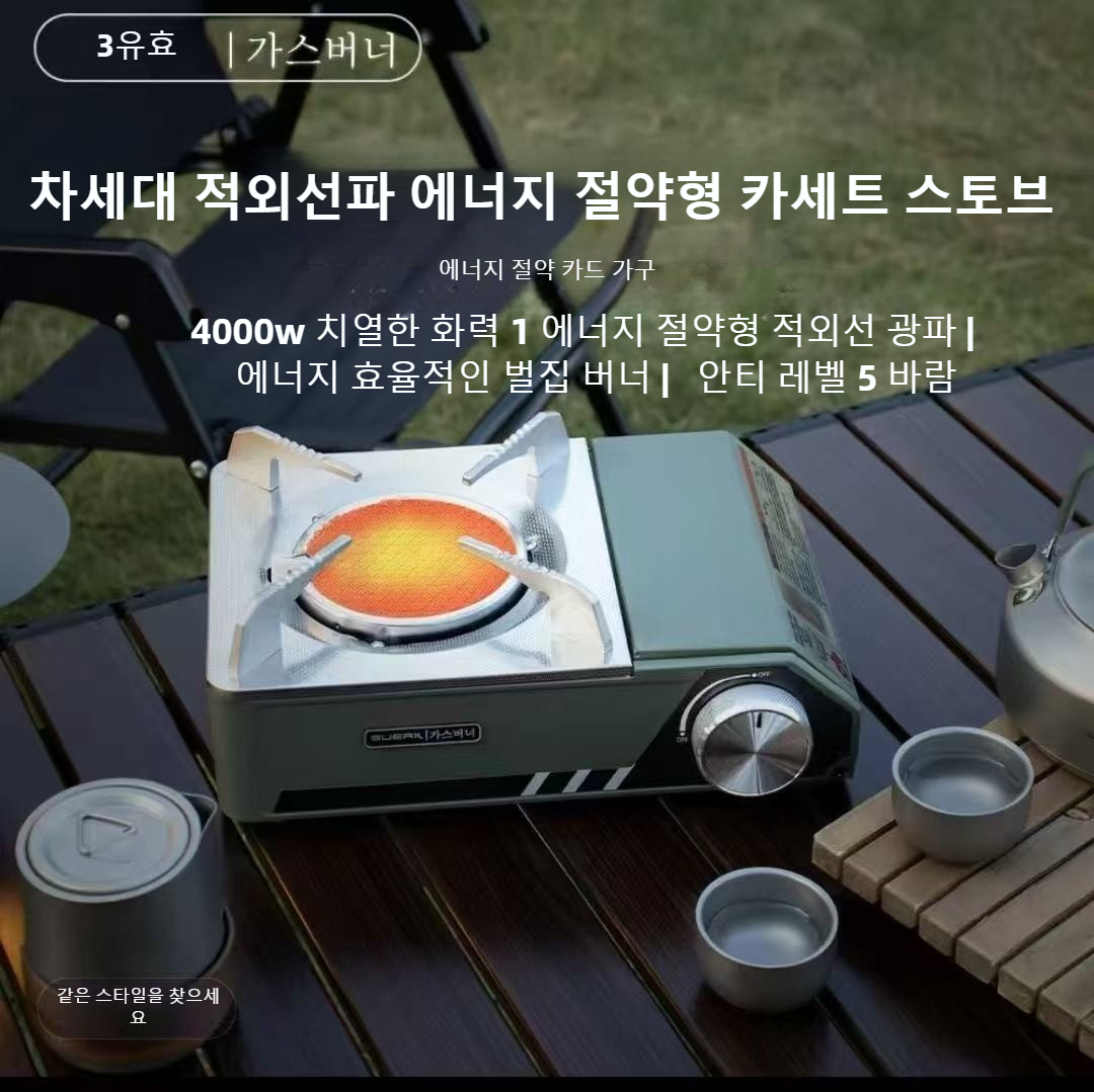 Fogão Infravermelho BUERK 4000 - Camping Cooking Windshield avaliação e preço