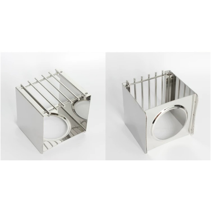Suporte Quadrado de Aço Inoxid - Camping Cooking Stove avaliação e preço