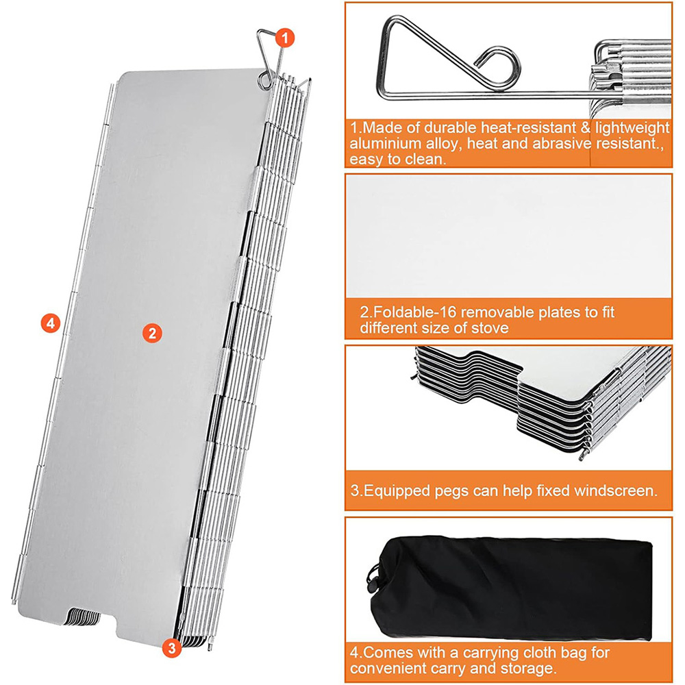 Para-vento Leve Dobrável para  - Camping Cooking Disc avaliação e preço