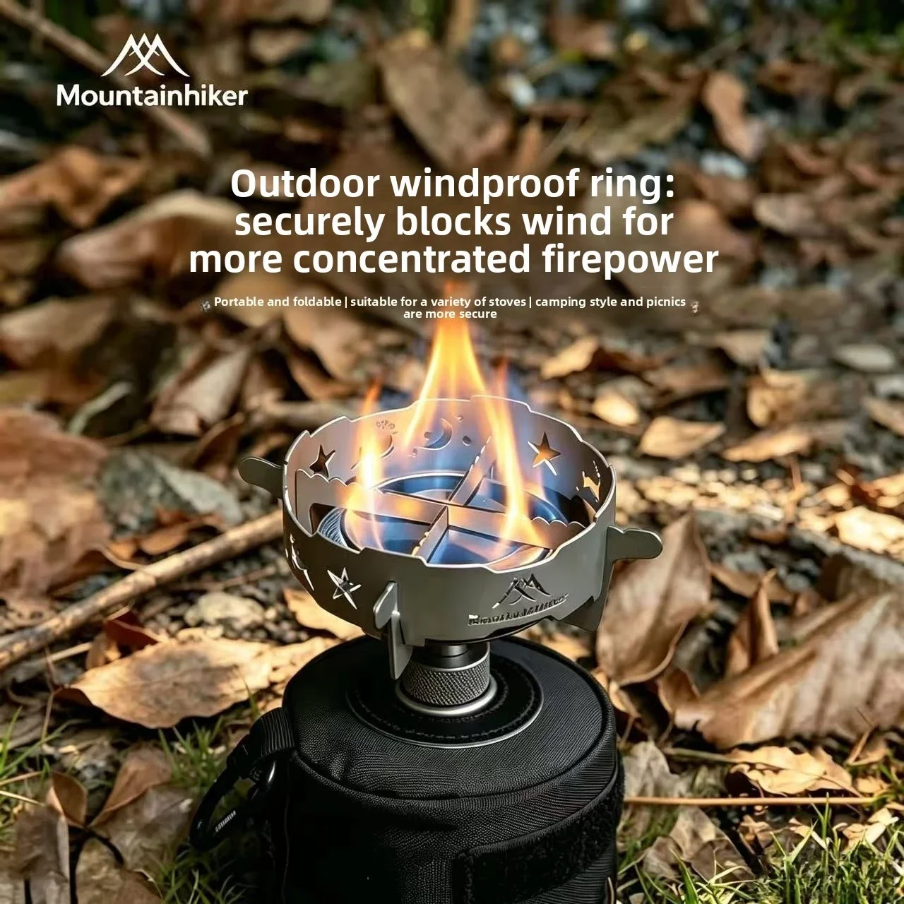 Fogareiro de Camping com Anel  - Camping Cooking Windshield avaliação e preço