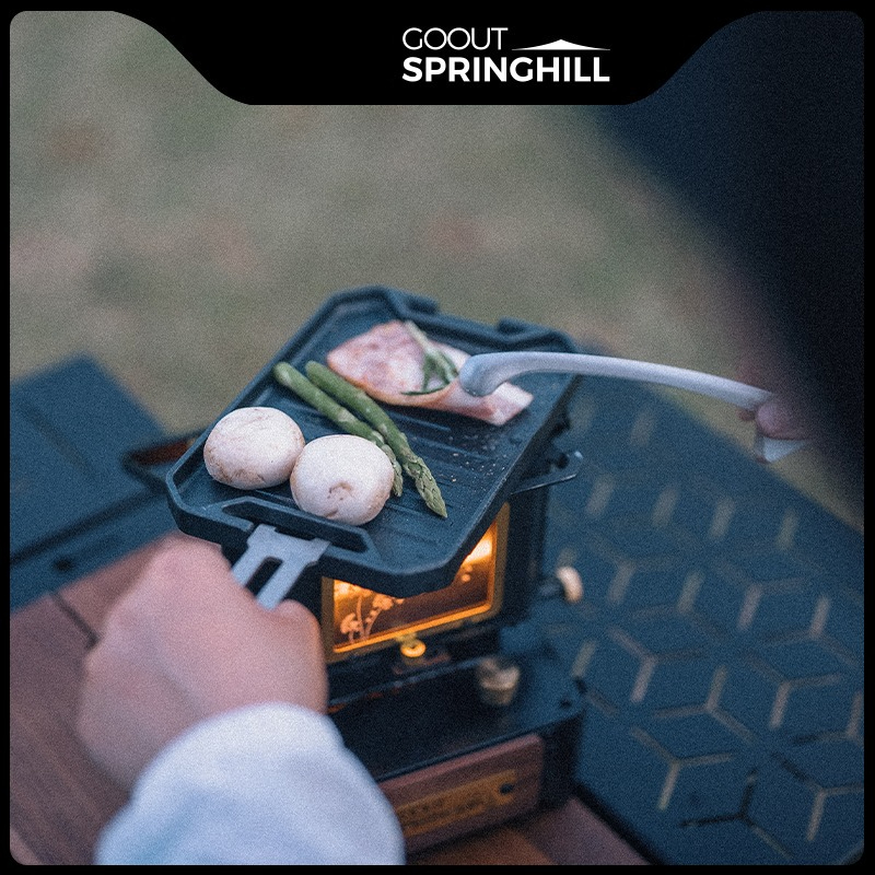 Panela de Grelhar Portátil COO - Camping Cooking Stove avaliação e preço