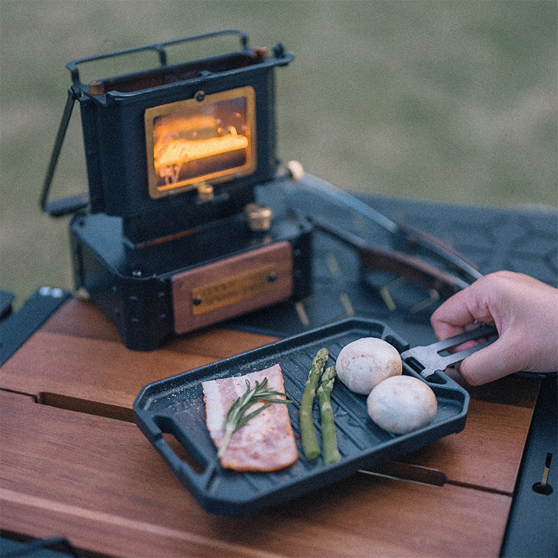 Panela de Grelhar Portátil COO - Camping Cooking Stove avaliação e preço
