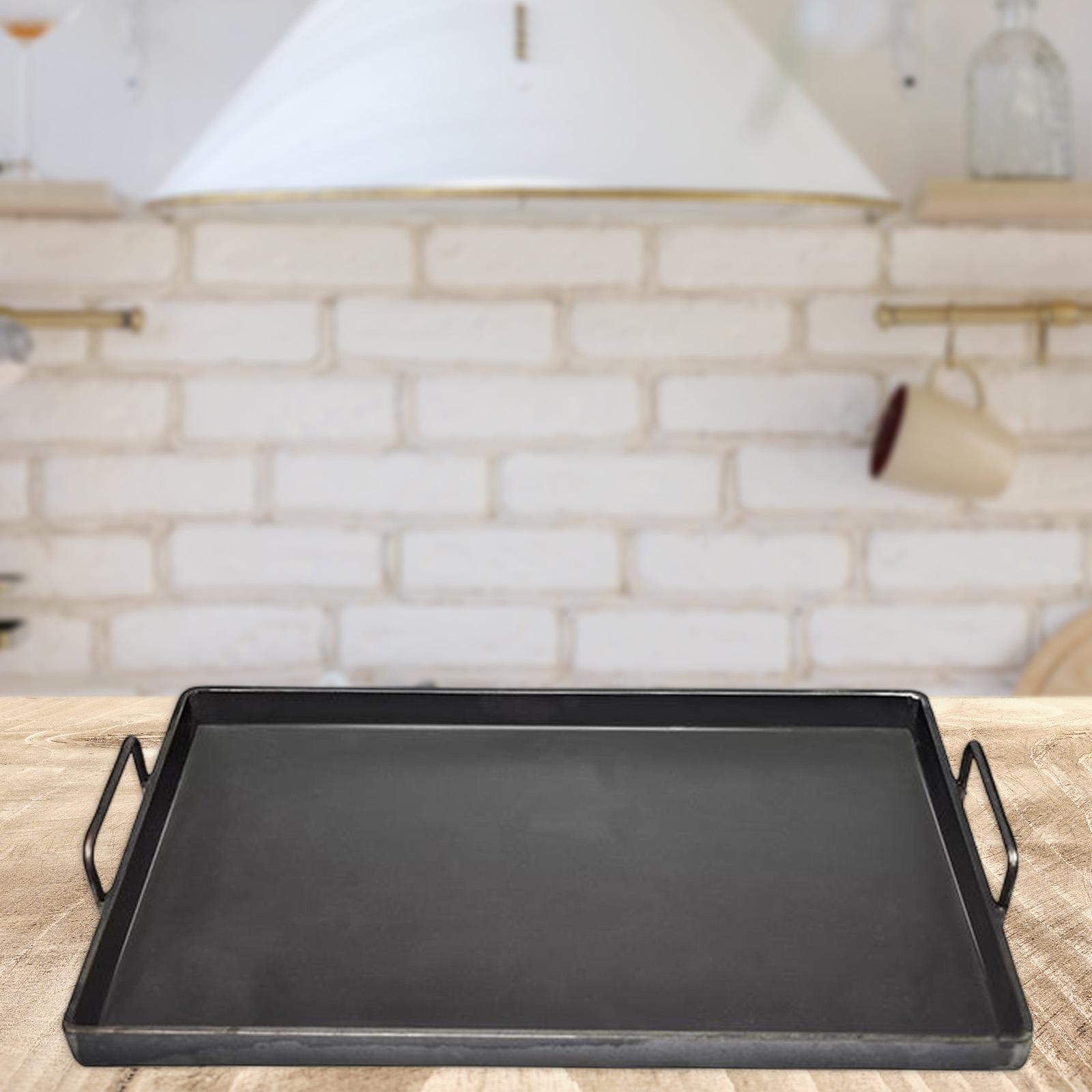 1 Peça Chapa de Cozinha de Fer - Camping Cooking Cast Iron avaliação e preço