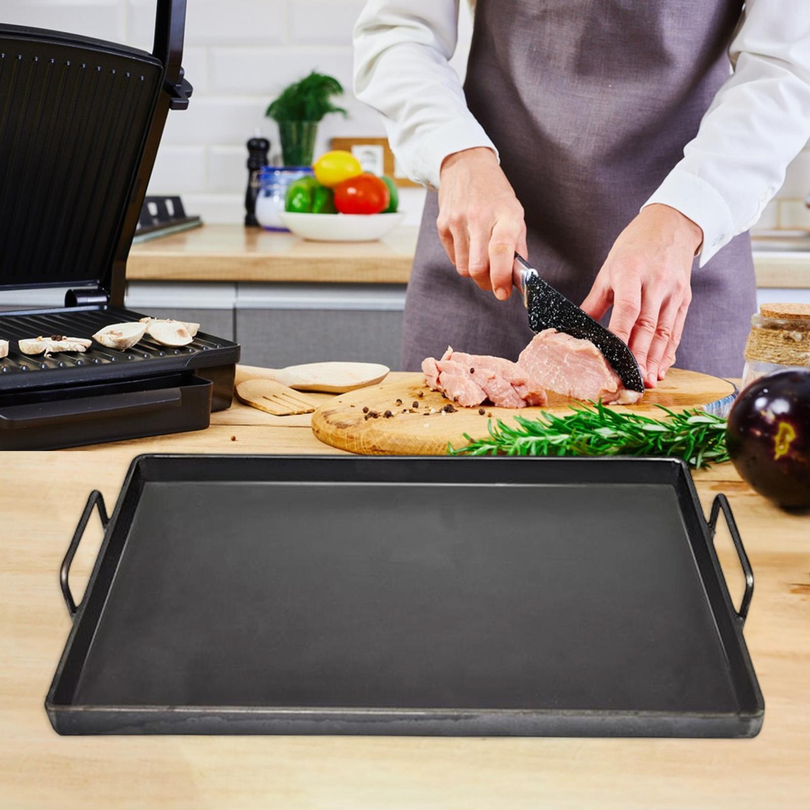 1 Peça Chapa de Cozinha de Fer - Camping Cooking Cast Iron avaliação e preço