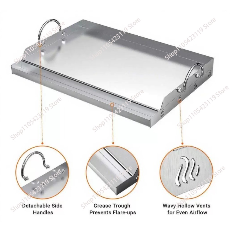 Chapa de Aço Inoxidável para G - Camping Cooking Top avaliação e preço