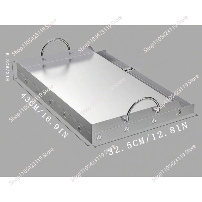 Chapa de Aço Inoxidável para G - Camping Cooking Top avaliação e preço